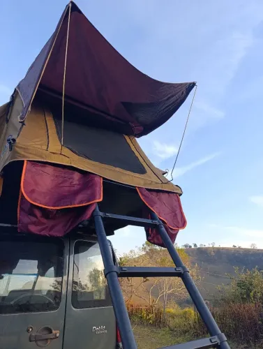 Barraca de teto Blue Camping