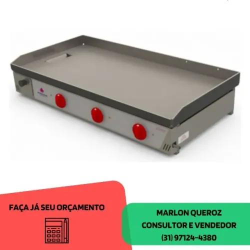Chapa 1 Metro a Gás 3 Queimadores Progas