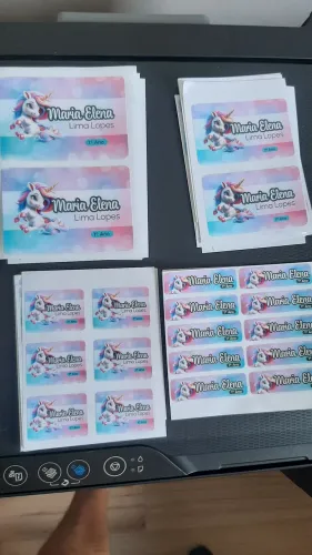 Etiquetas personalizadas Material Escolar 