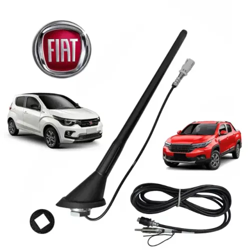 Antena para carro Original e esportiva Tubarao, Antena de Radio ou gps, Haste