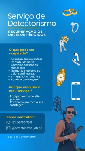 Detector de Metais em João Pessoa PB