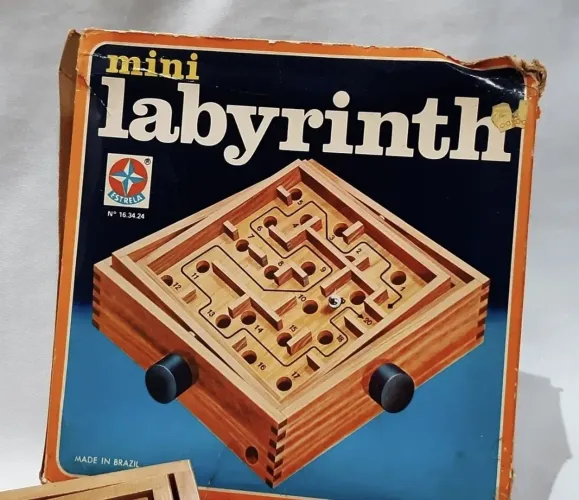JOGO LABIRINTO ESTRELA ANOS 80