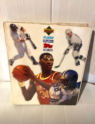 Cartas NBA antigas já com Fichário