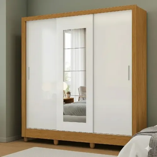 Guarda Roupa Ravel  com portas de correr 