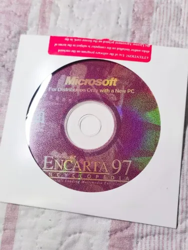 Microsoft Encarta 97 Encyclopedia - CD-ROM para PC