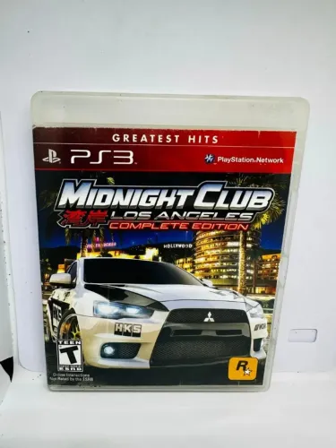 jogo original para ps3 - midnight club los angeles