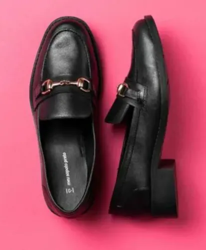 Mocassim Tratorado, preto, tam. 37