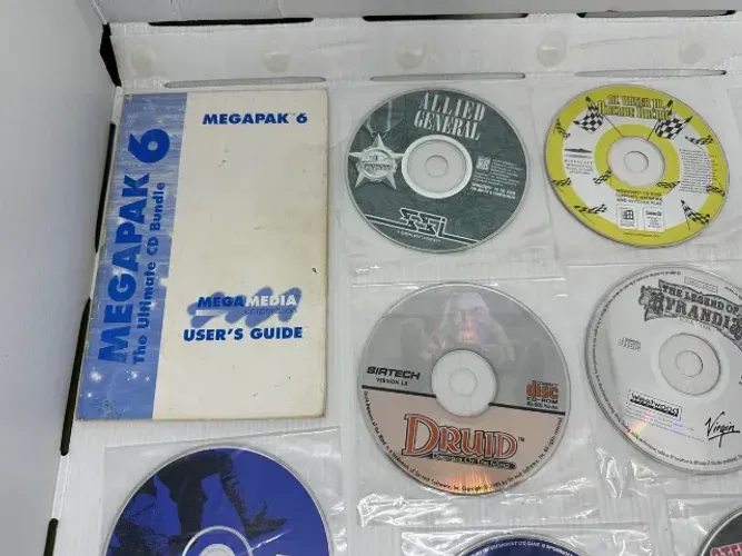Megapak 6 Megamedia Jogos Para Ms-dos E Windows 3.11 95 (Usado)