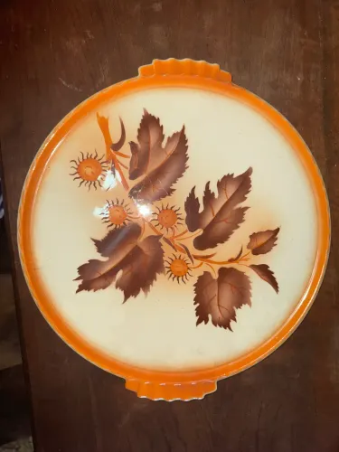 Prato para bolo porcelana alemã década de 50
