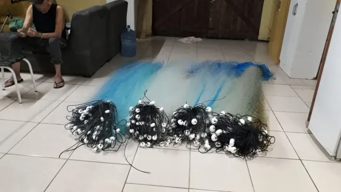 Redes de pescaria