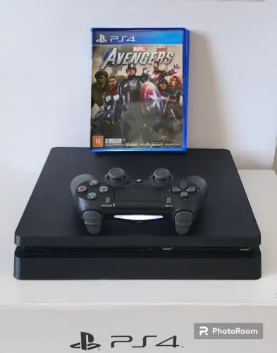 OFERTA - PS4 Slim 500GB c/ Garantia + Jogo. Temos Loja Física