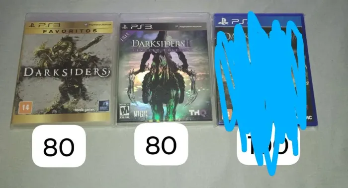 Darksiders 1 e 2 ps3