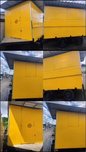 Trailer/Carrinho Comercial Amarelo (Valor a combinar)
