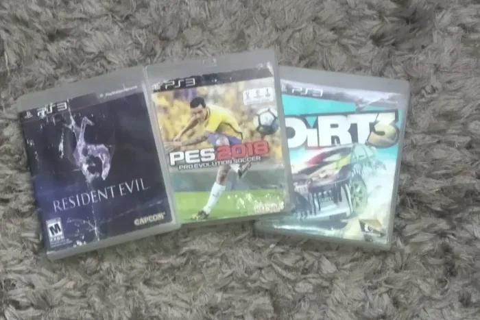 Kit 3 CDS DE PS3 avulso por 50$