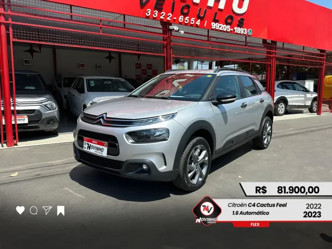 Citroen C4 Cactus Feel 1.6 16V Flex Aut. 2023