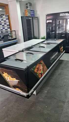 A. Ilha Freezer Horizontal para Congelados - Gelopar