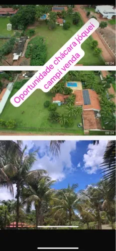 Excelente chácara jóquei campim