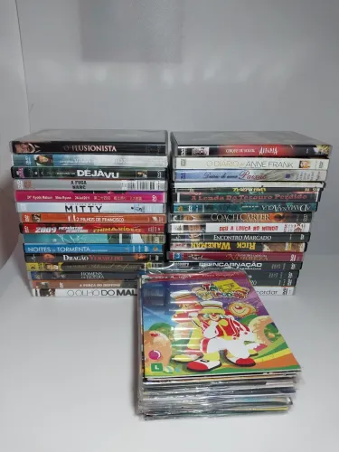 Lote - Coleção 63 DVDs de filme diversos