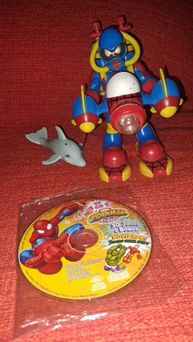 Homem aranha mergulhador