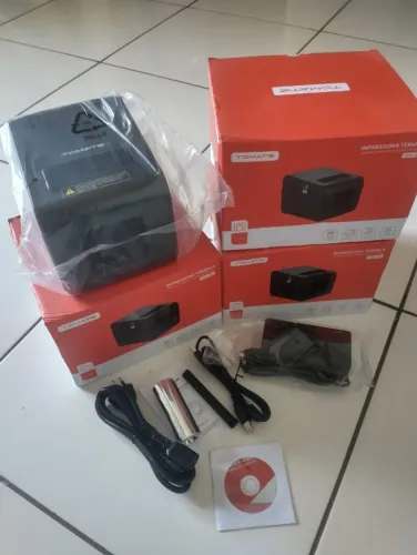 Impressora Não 80mm Térmica Usb Rede Com Guilhotina Tomate MDK-080 Cor Preto