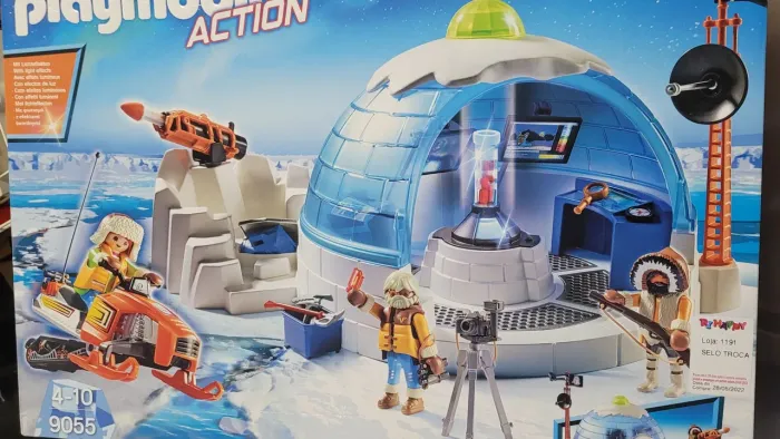 Playmobil Action 9055 Iglu com efeitos de luz