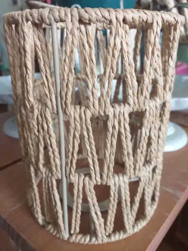 Linda Cúpula de Fibra Natural Nova 