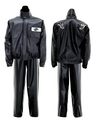 Capa De Chuva 100% Impermeável Moto Alba Europa M