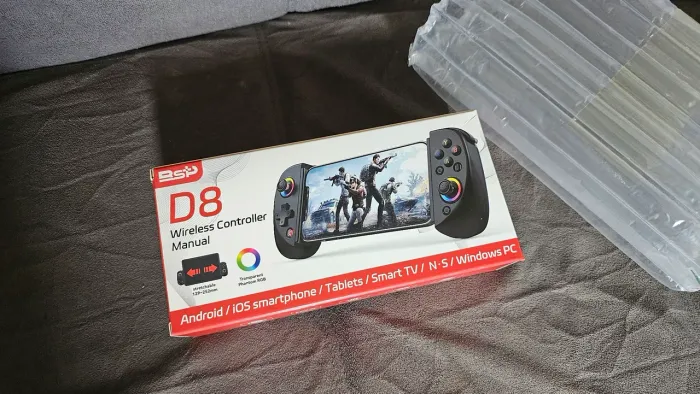 Controle D8 para Android/iOS/Smart TV/ Nintendo Switch e PC