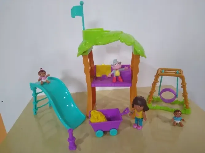 Casa Da Árvore Do Macaco Botas - Dora Aventureira Original (Usado)