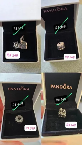 Charms pandora originais