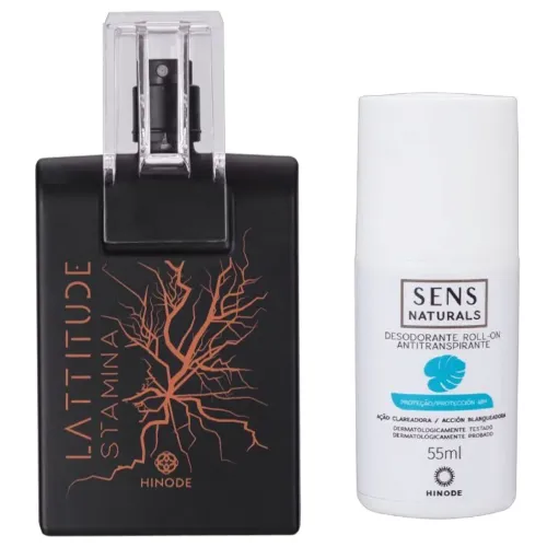 Kit Latitude Stamina Hinode - Perfume + Desodorante