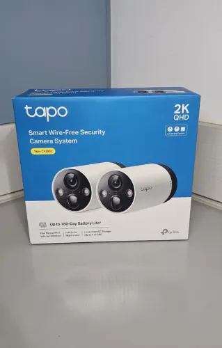 Kit 2 Câmeras de Segurança Tapo TP-Link C420S2
