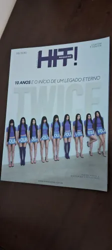 Lote revista kpop HIT! Magazine TWICE para revenda 50 revistas