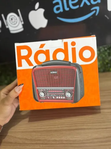 Radio Retrô Analógico Recarregável - LELONG 