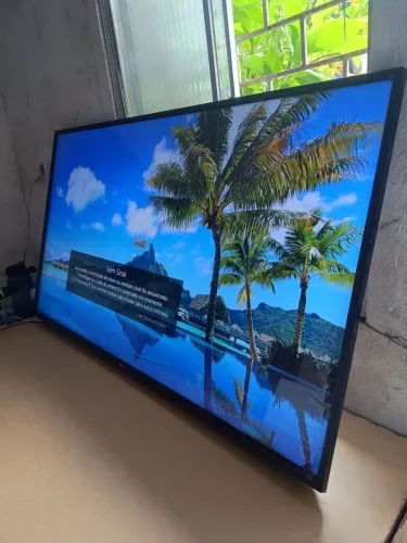 Tv Smart 50 4k zera no plástico
