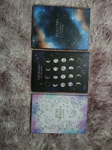 Kit 3 Cadernos Coleção Mística Capricho Tilibra