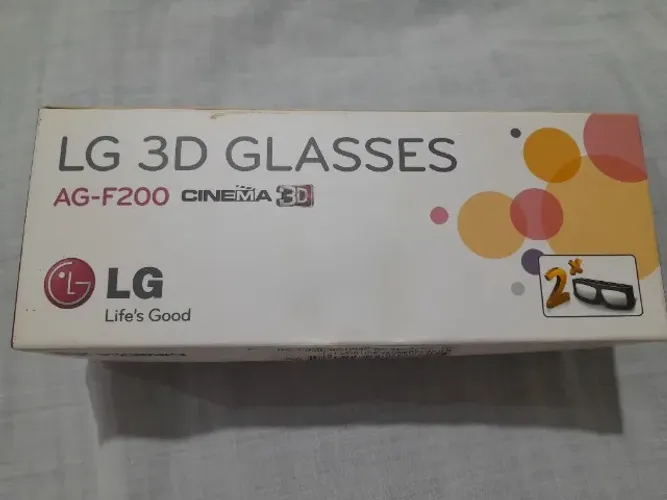2 Óculos 3D LG 