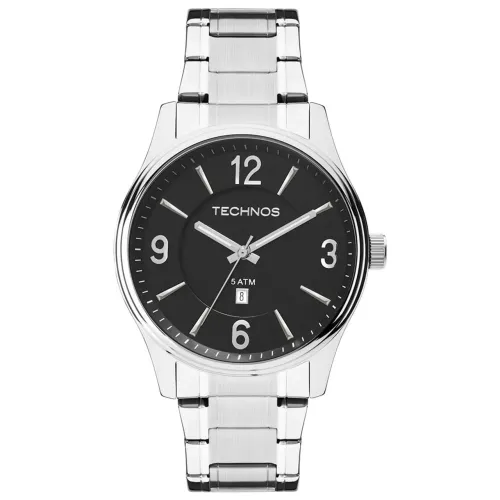 Relógio Technos Masculino Classic Steel Original