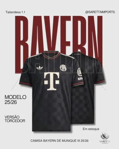 Camisa Bayern de Munique III 25/26