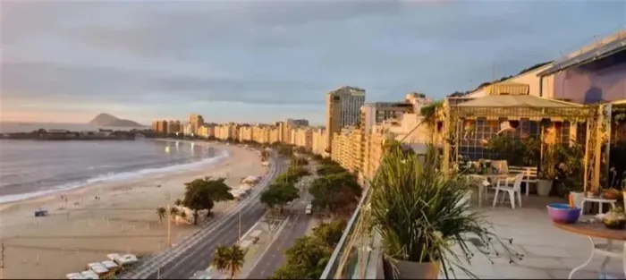 Cobertura Linear de Luxo Avenida Atlântica, Copacabana