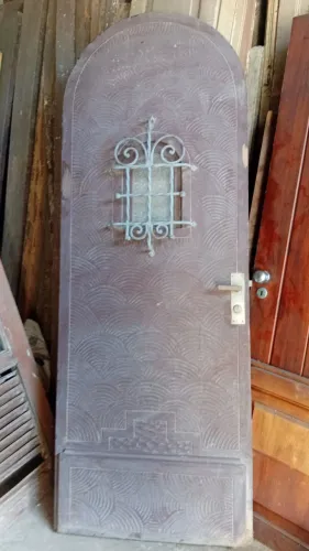 Porta Social estilo rústica em peroba do campo