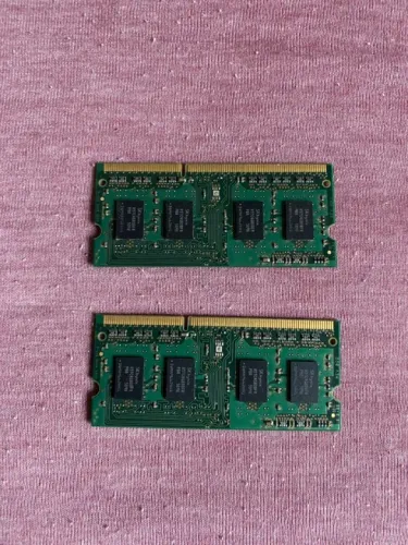 2x memórias ram 4gb ddr3 kingston