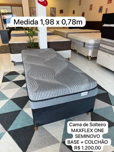 Colchão de Solteiro MAXFLEX SEMINOVO - Entrego!