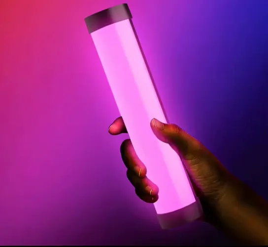 Bastão de led rgb 2000mah foto gravação de vídeo 