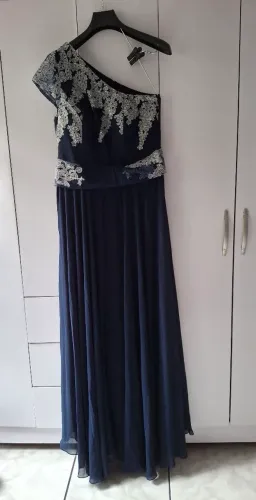 Vestido de festa azul