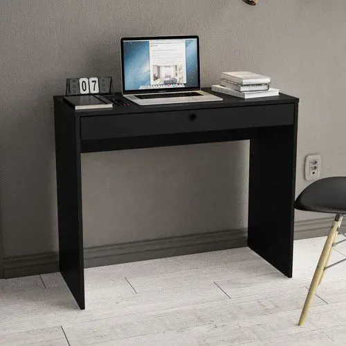 Escrivaninha na cor preta 90cm
