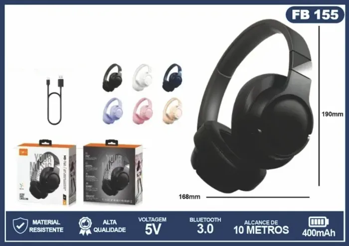 FONE BLUETOOTH INOVA