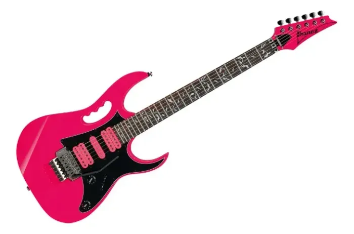Guitarra Ibanez Steve Vai Jem Jr Signature Pink