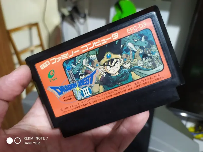 Cartucho Dragon Quest III para Nintendo Famicom