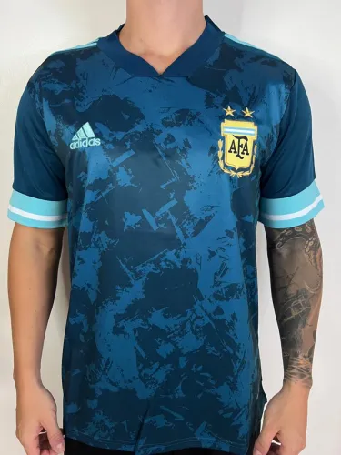 Camisa Argentina Adidas - Azul 2020